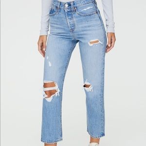 BRAND NEW WEDGIE STRAIGHT LEVI JEANS